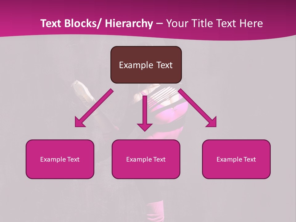 Woman Sensuality Aerobics PowerPoint Template