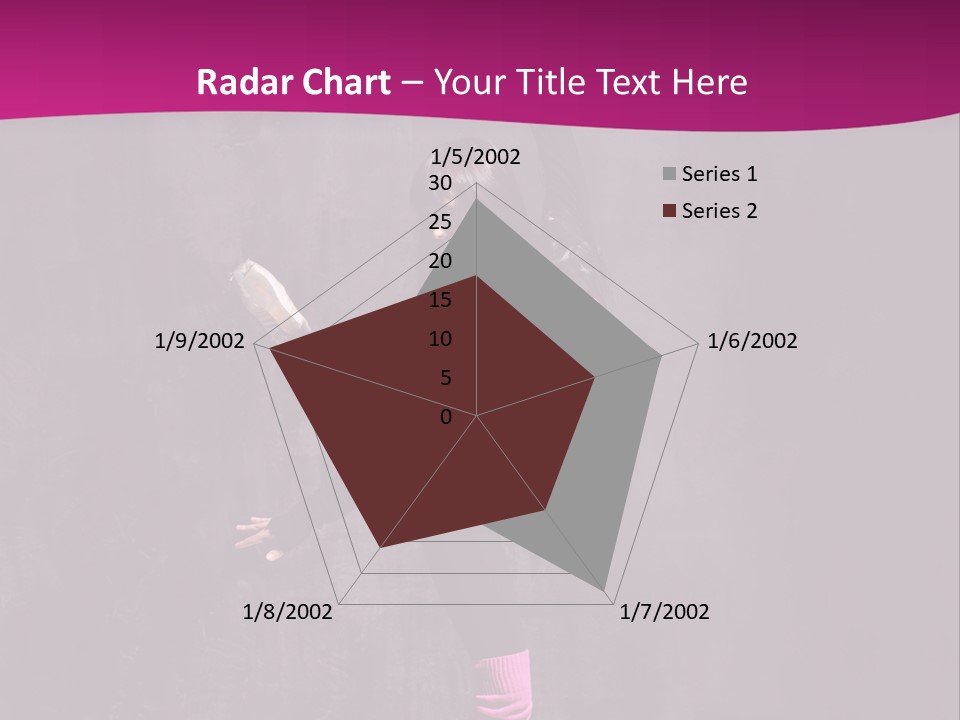 Woman Sensuality Aerobics PowerPoint Template