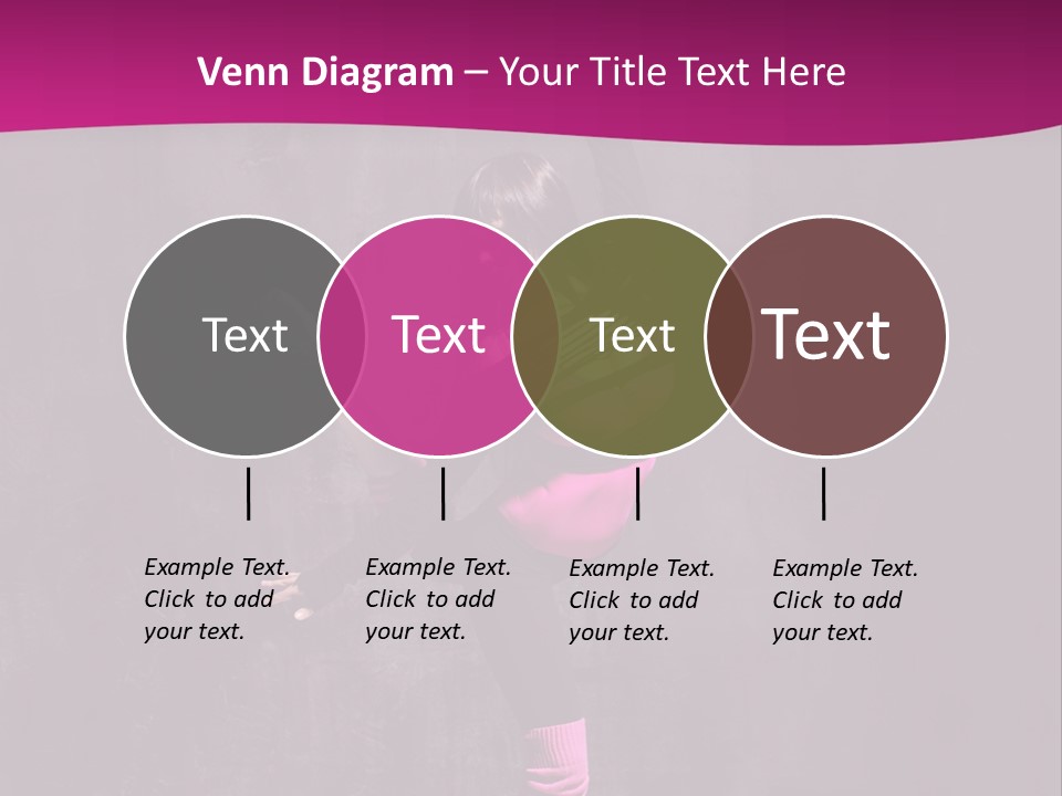 Woman Sensuality Aerobics PowerPoint Template