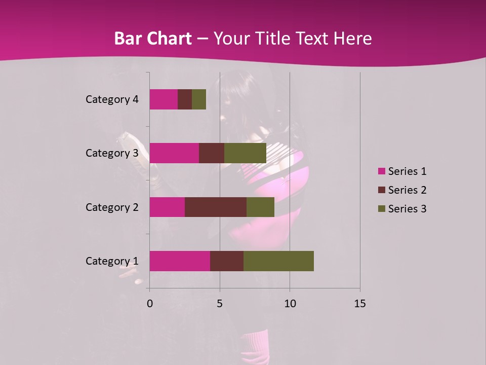 Woman Sensuality Aerobics PowerPoint Template