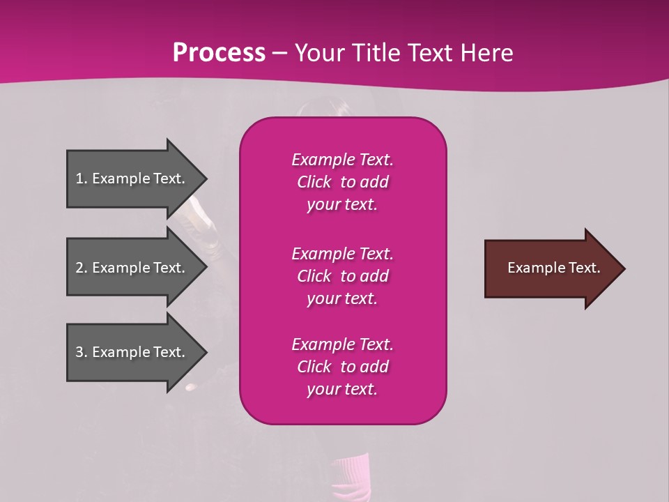 Woman Sensuality Aerobics PowerPoint Template