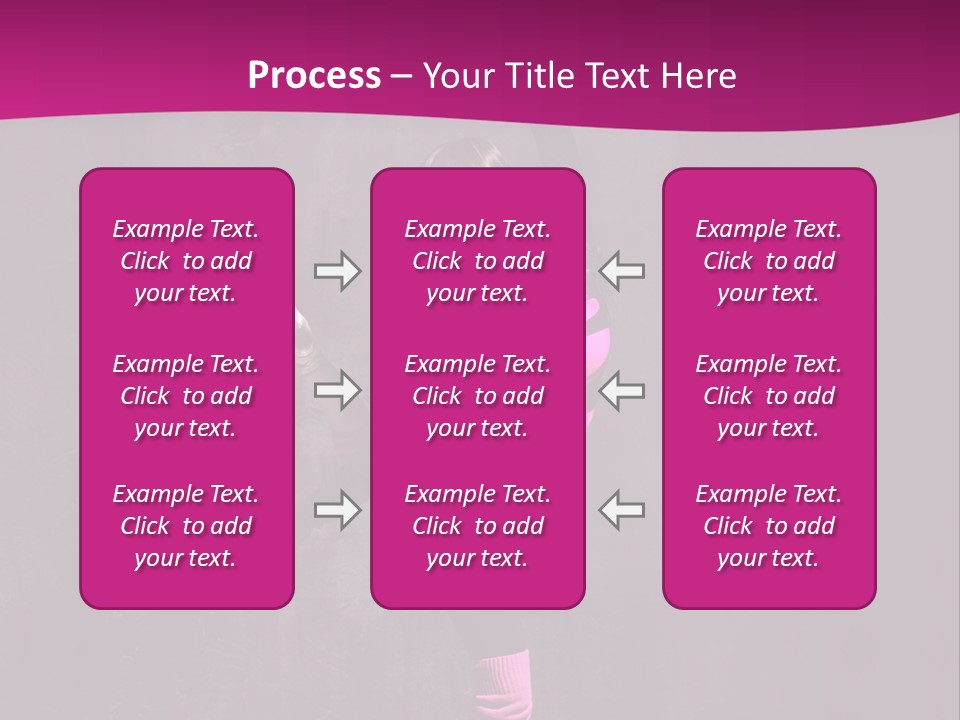 Woman Sensuality Aerobics PowerPoint Template