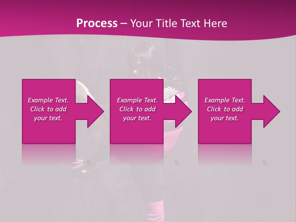 Woman Sensuality Aerobics PowerPoint Template
