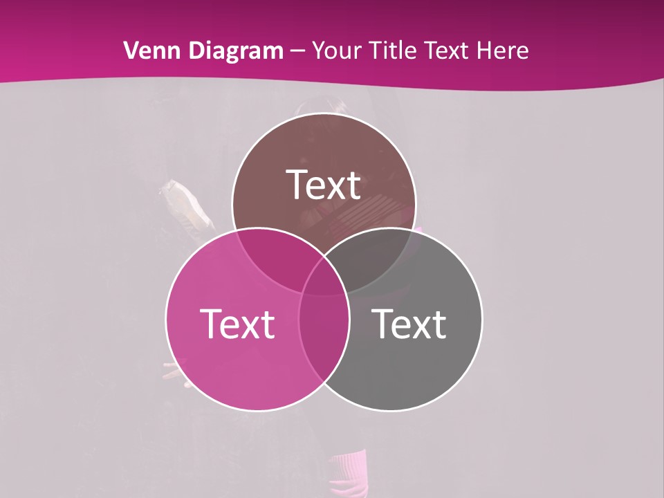 Woman Sensuality Aerobics PowerPoint Template