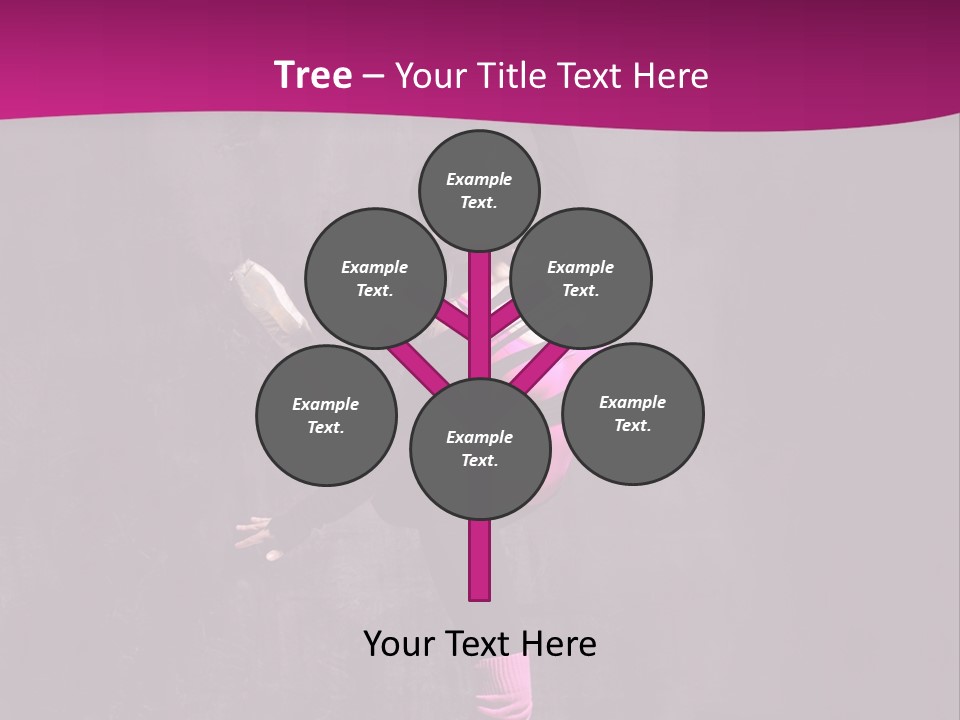 Woman Sensuality Aerobics PowerPoint Template