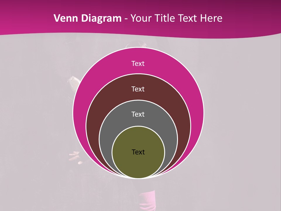 Woman Sensuality Aerobics PowerPoint Template