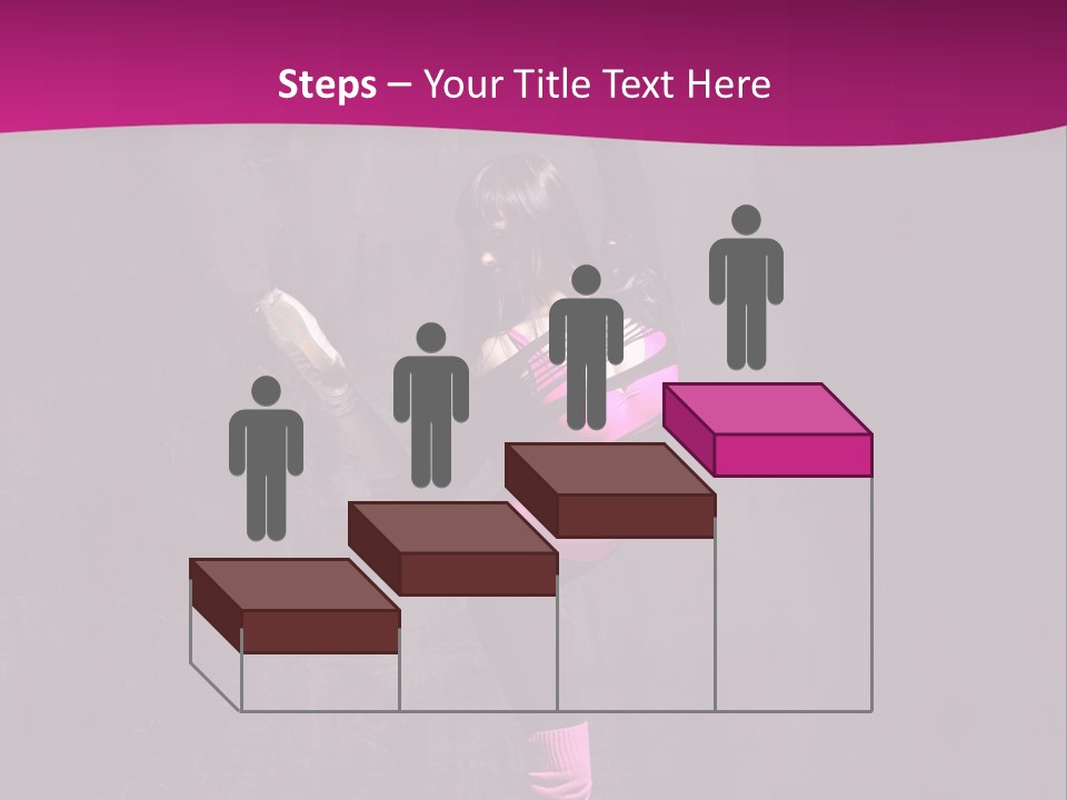 Woman Sensuality Aerobics PowerPoint Template