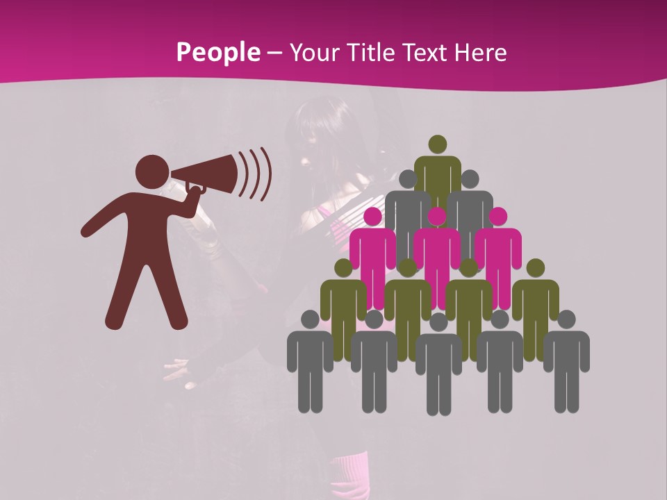 Woman Sensuality Aerobics PowerPoint Template