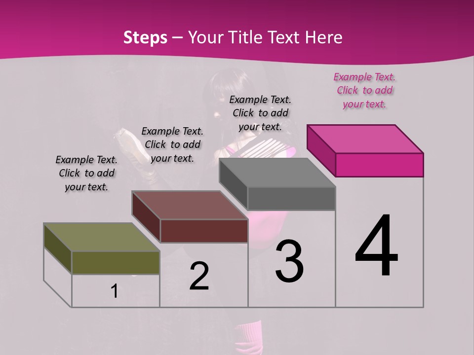 Woman Sensuality Aerobics PowerPoint Template