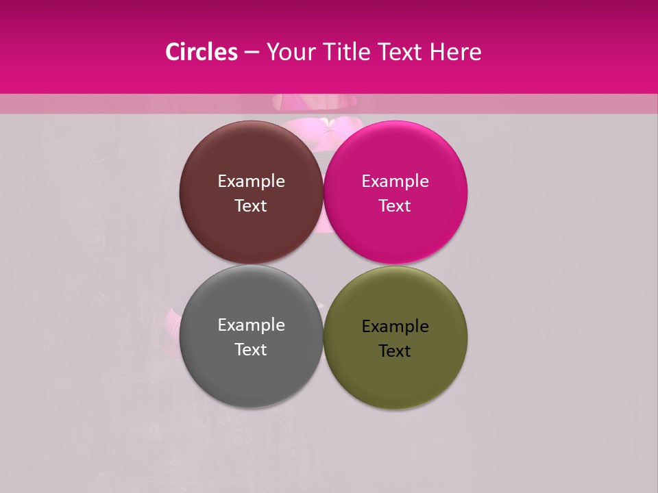 Posing Balance Flexibility PowerPoint Template