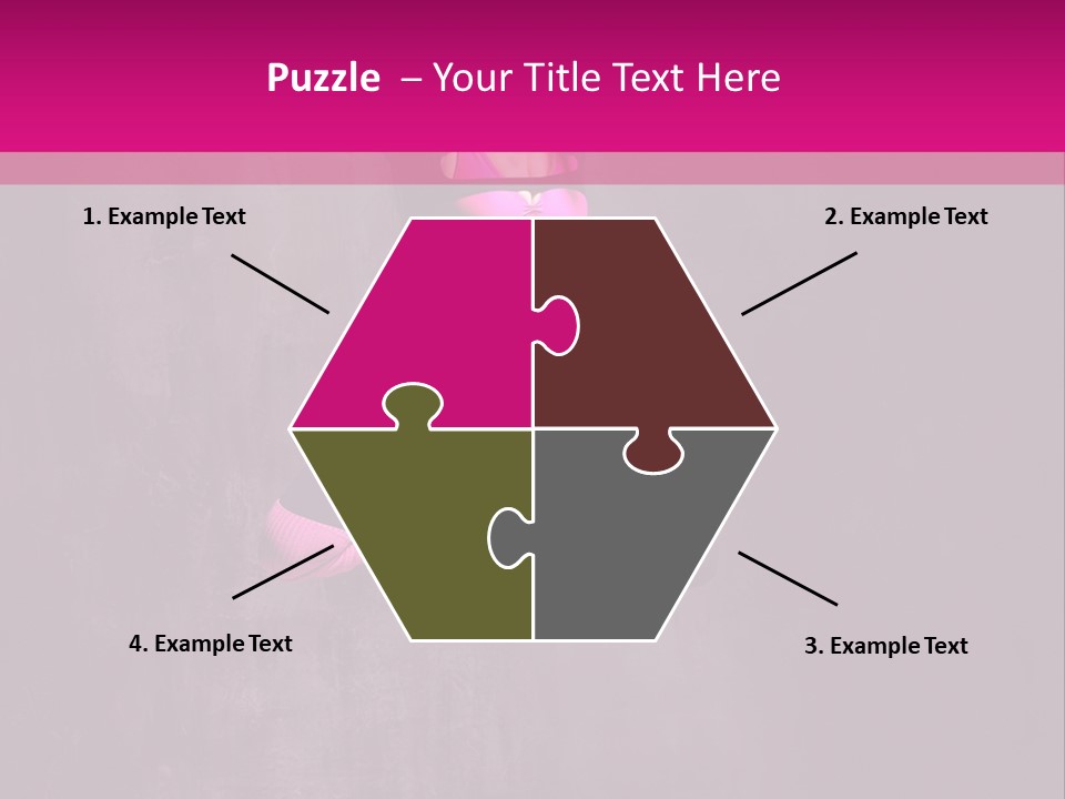 Posing Balance Flexibility PowerPoint Template
