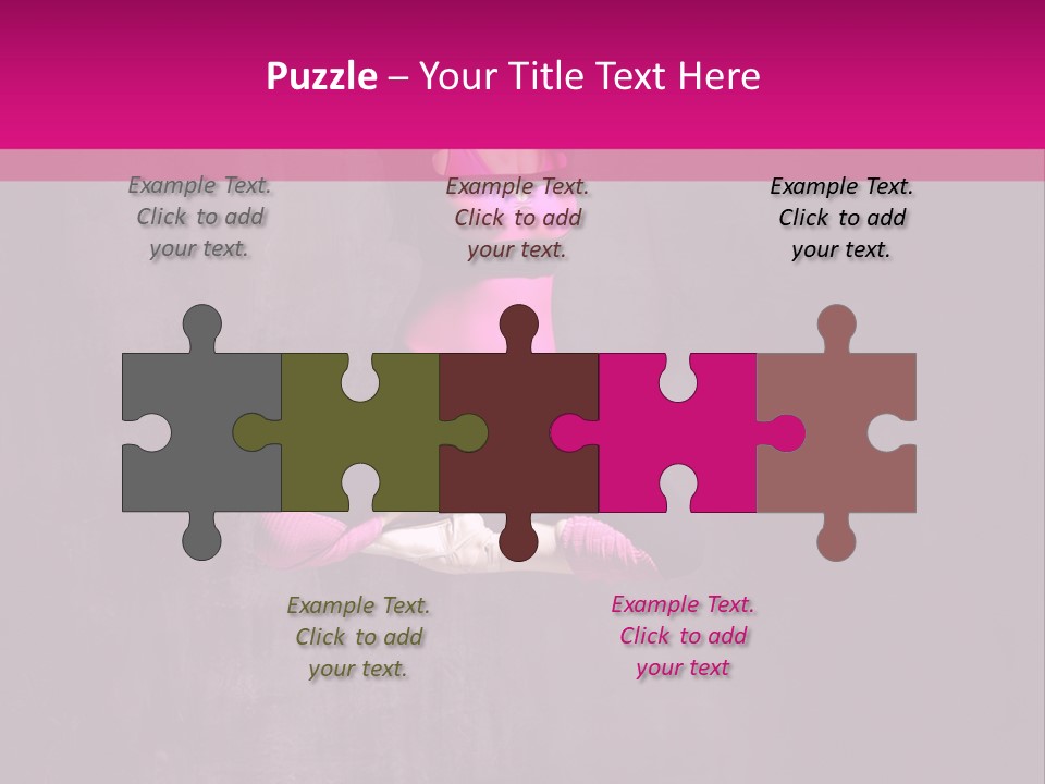 Posing Balance Flexibility PowerPoint Template