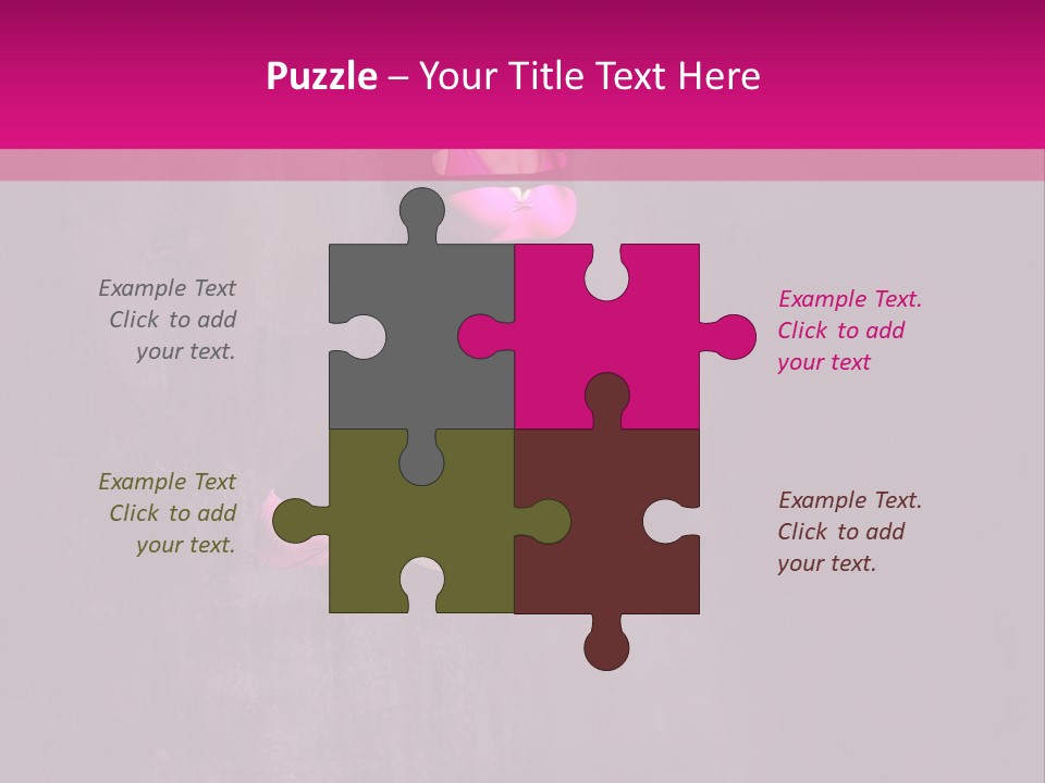 Posing Balance Flexibility PowerPoint Template