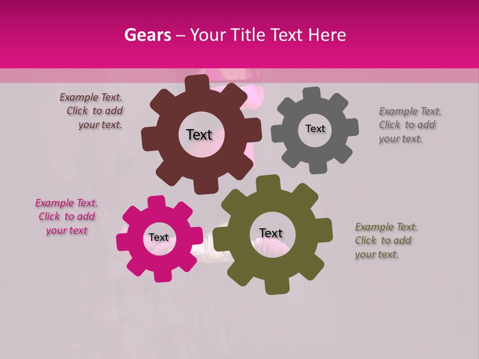 Posing Balance Flexibility PowerPoint Template