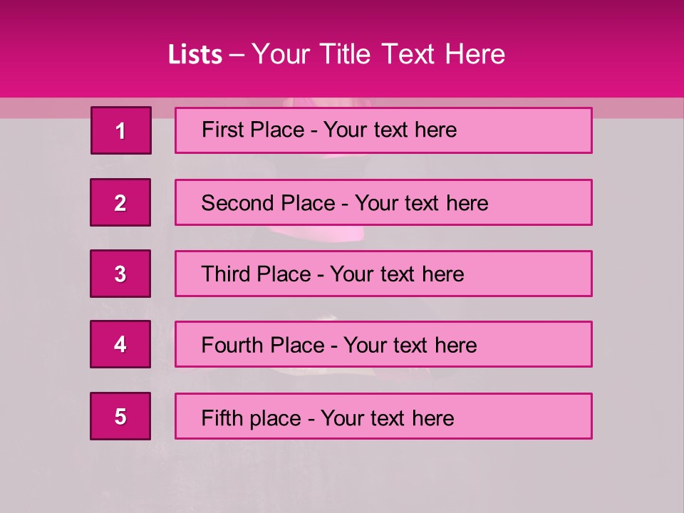 Posing Balance Flexibility PowerPoint Template
