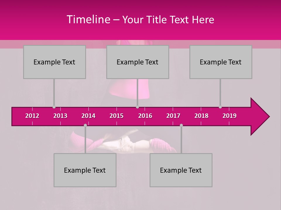 Posing Balance Flexibility PowerPoint Template