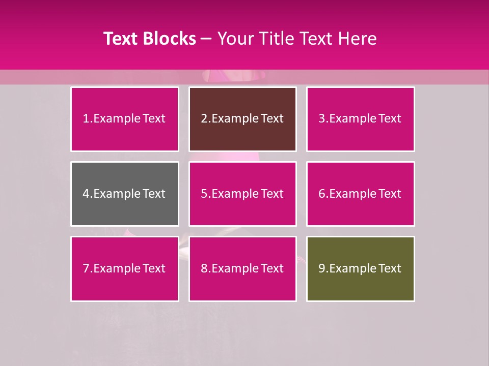 Posing Balance Flexibility PowerPoint Template