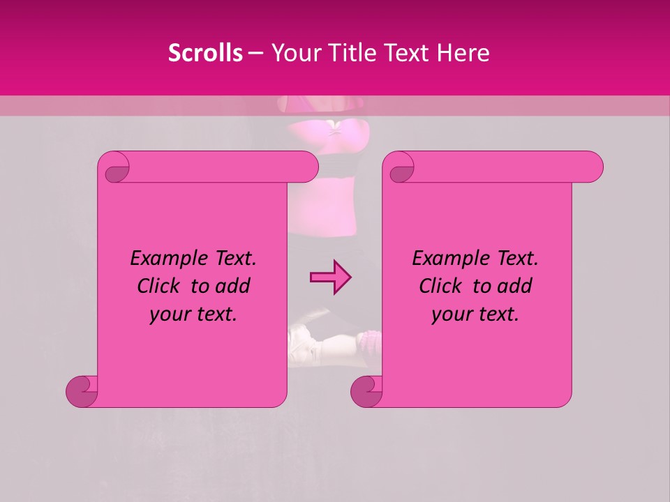 Posing Balance Flexibility PowerPoint Template