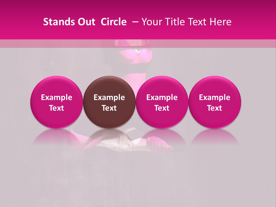 Posing Balance Flexibility PowerPoint Template