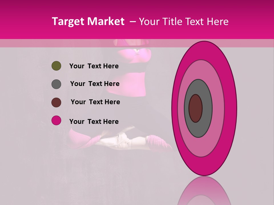 Posing Balance Flexibility PowerPoint Template