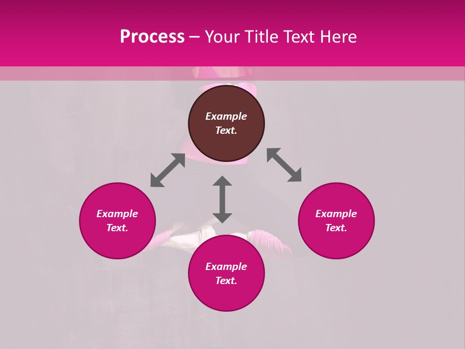 Posing Balance Flexibility PowerPoint Template