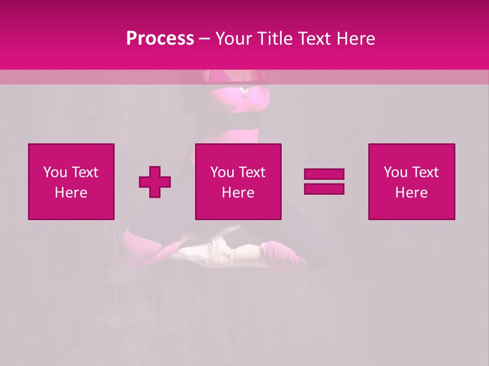 Posing Balance Flexibility PowerPoint Template