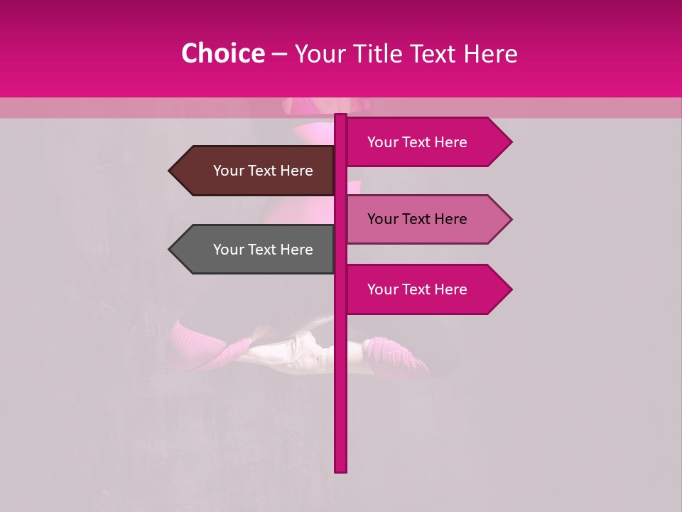 Posing Balance Flexibility PowerPoint Template