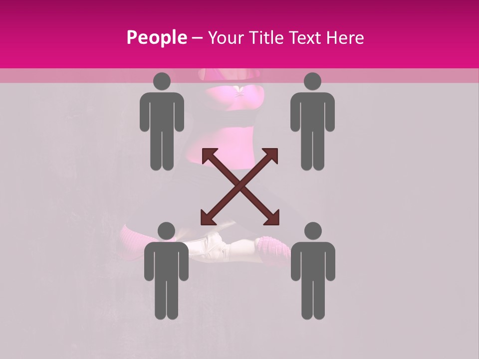 Posing Balance Flexibility PowerPoint Template