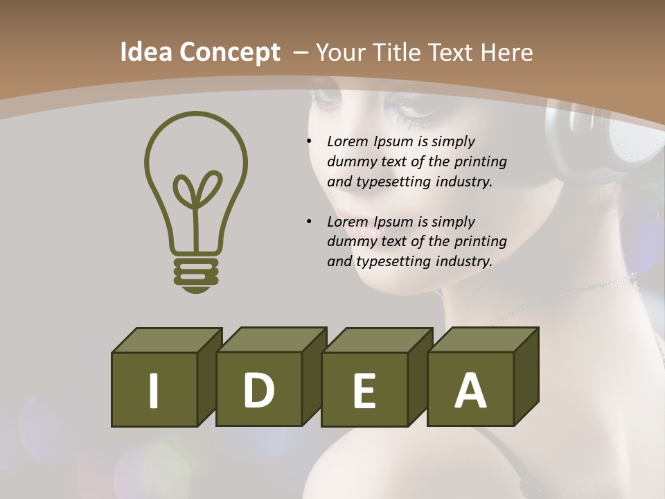 Action Performer Hiphop PowerPoint Template