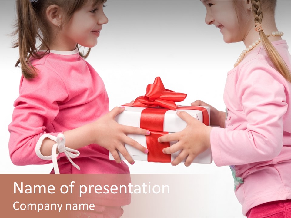 Fun Joy Isolated PowerPoint Template