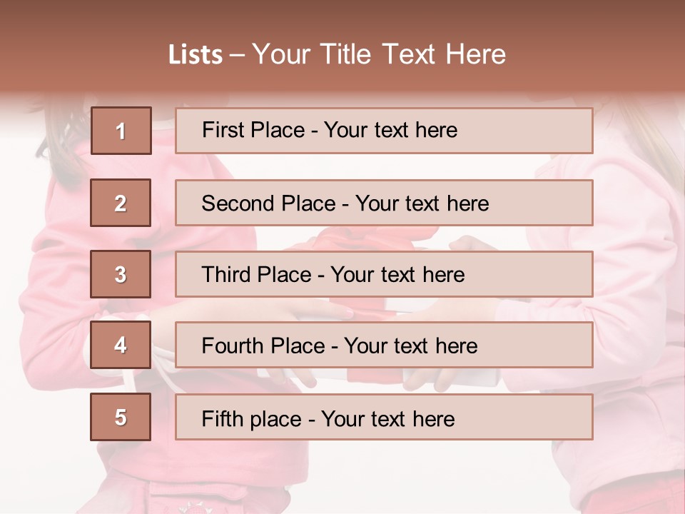 Fun Joy Isolated PowerPoint Template