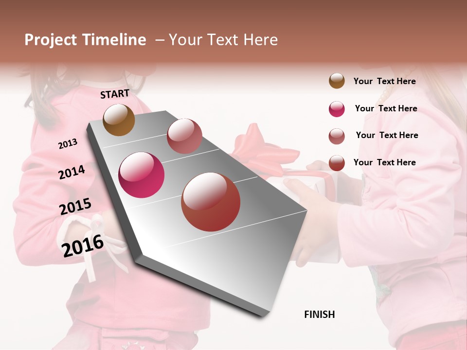 Fun Joy Isolated PowerPoint Template