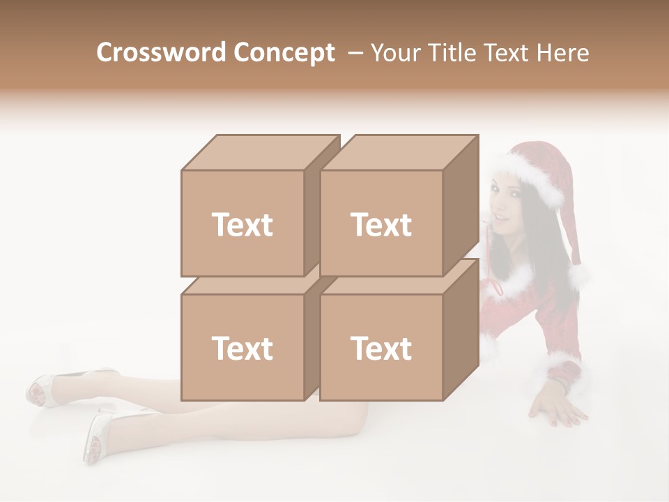 Sensual Gift Celebrate PowerPoint Template