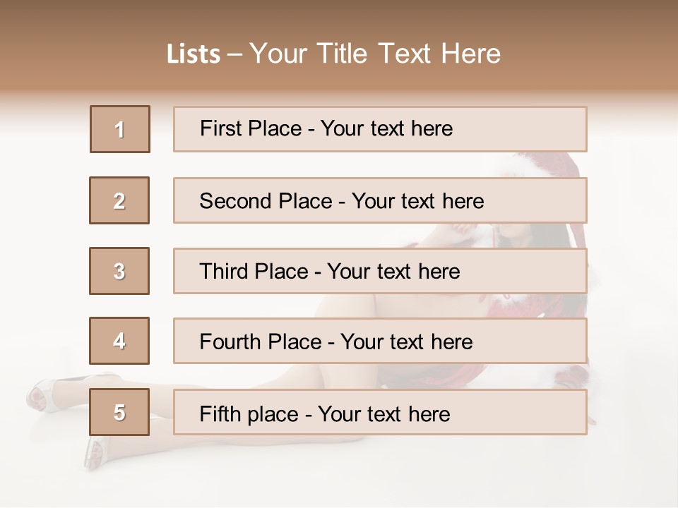 Sensual Gift Celebrate PowerPoint Template