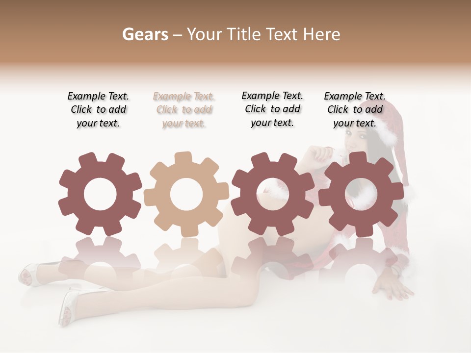 Sensual Gift Celebrate PowerPoint Template