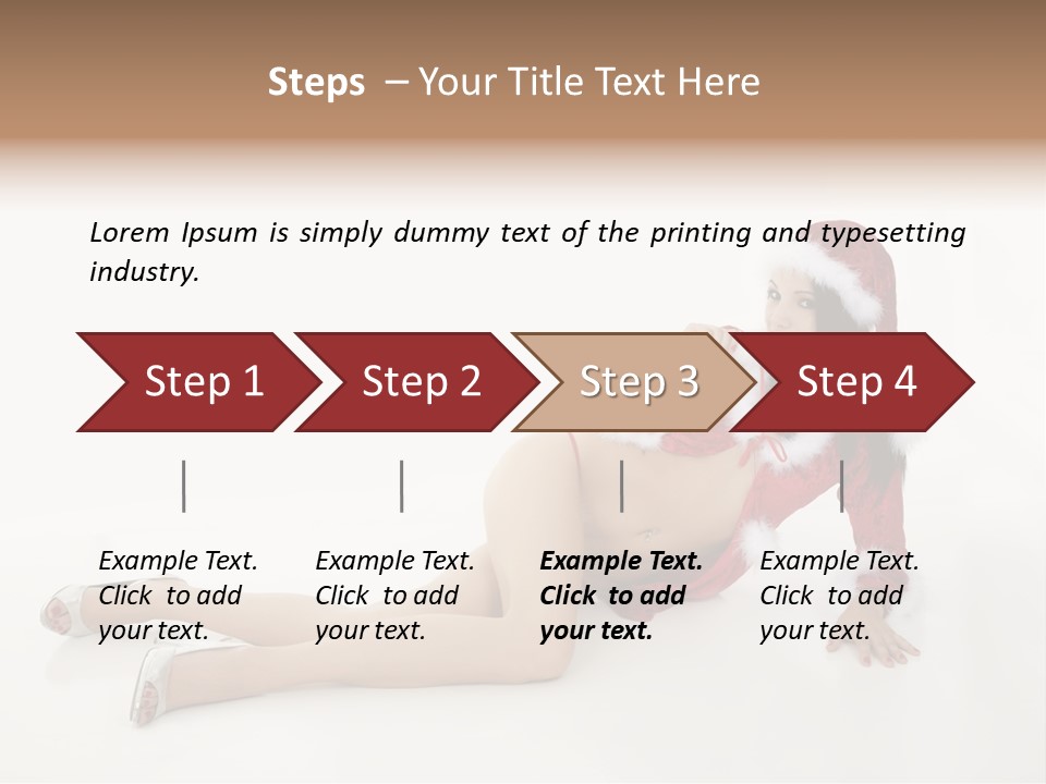 Sensual Gift Celebrate PowerPoint Template