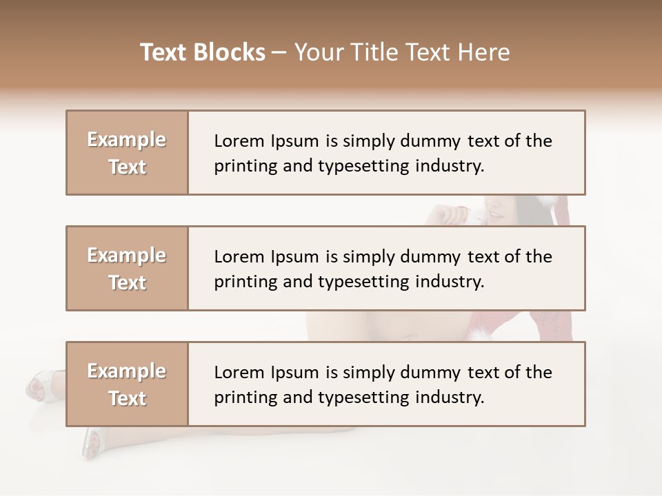 Sensual Gift Celebrate PowerPoint Template