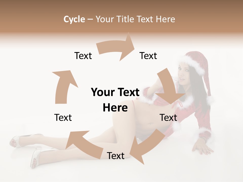 Sensual Gift Celebrate PowerPoint Template