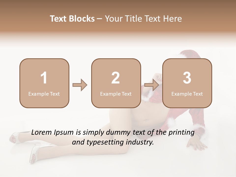 Sensual Gift Celebrate PowerPoint Template