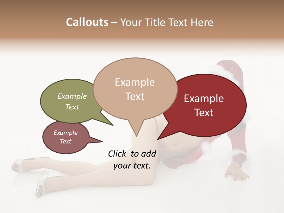 Sensual Gift Celebrate PowerPoint Template