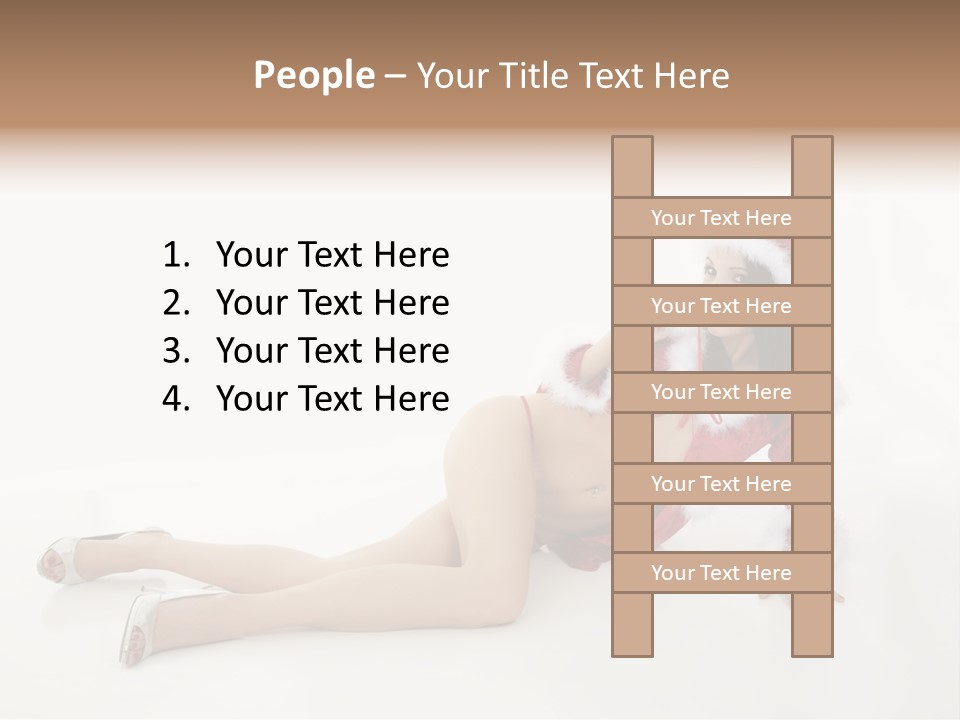 Sensual Gift Celebrate PowerPoint Template