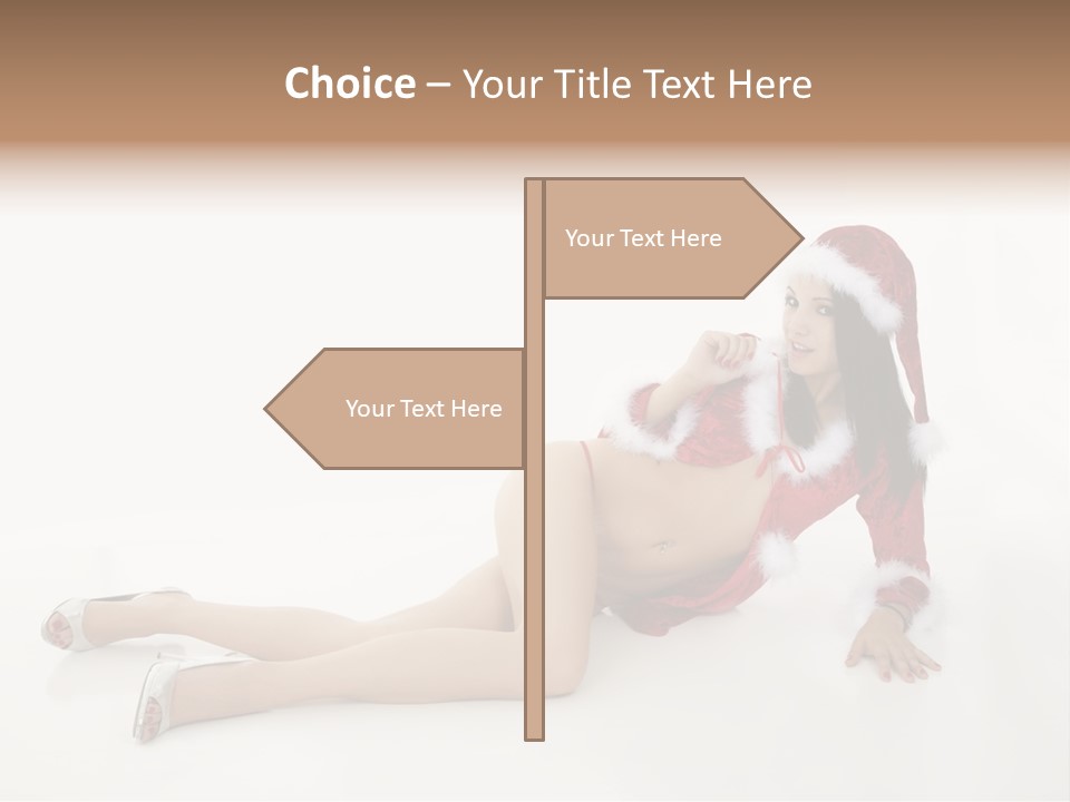 Sensual Gift Celebrate PowerPoint Template