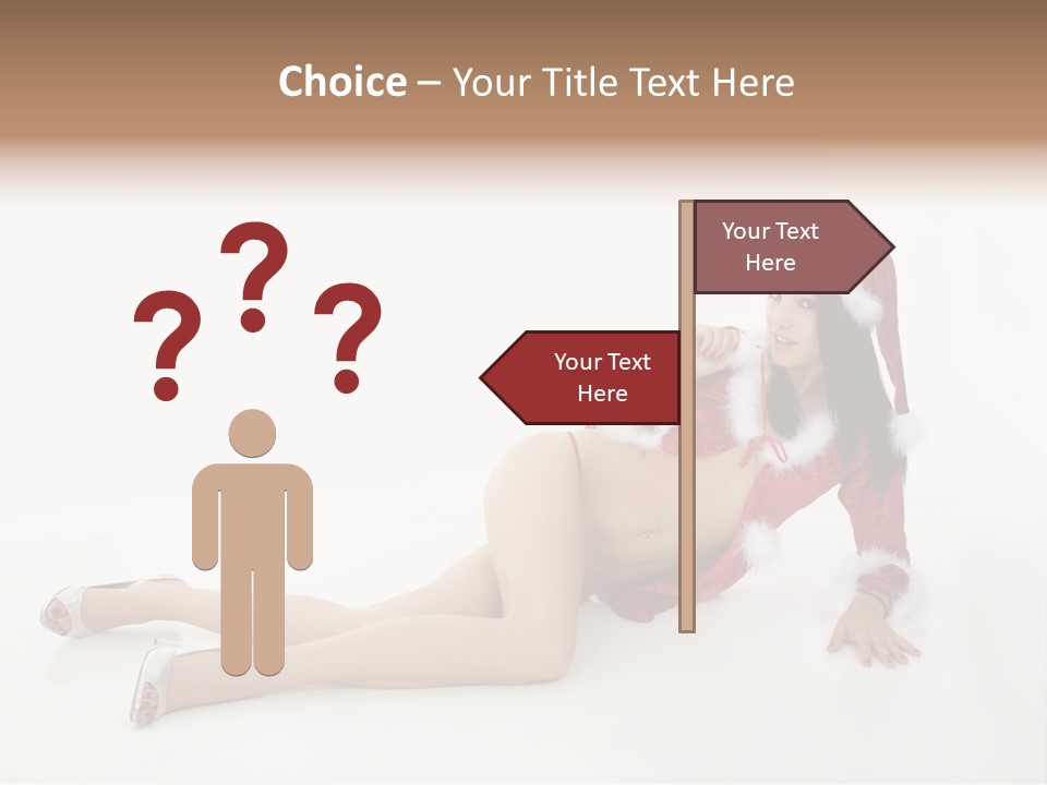 Sensual Gift Celebrate PowerPoint Template