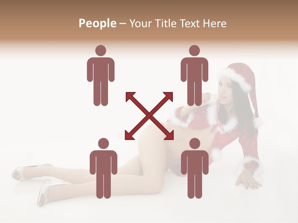 Sensual Gift Celebrate PowerPoint Template