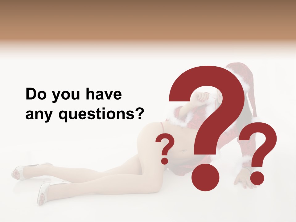 Sensual Gift Celebrate PowerPoint Template