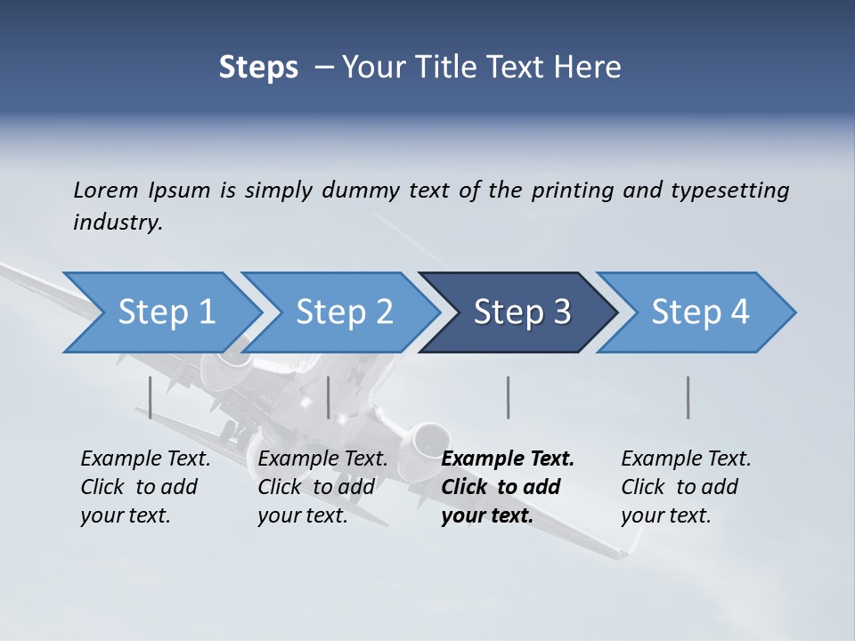 Business Leave Pleasure PowerPoint Template