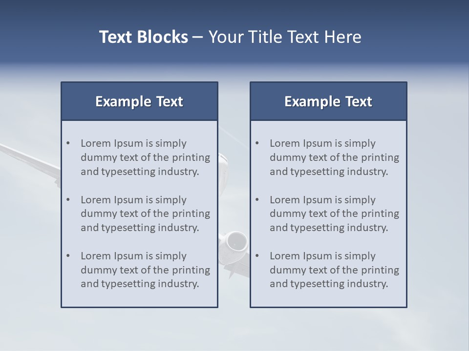 Business Leave Pleasure PowerPoint Template