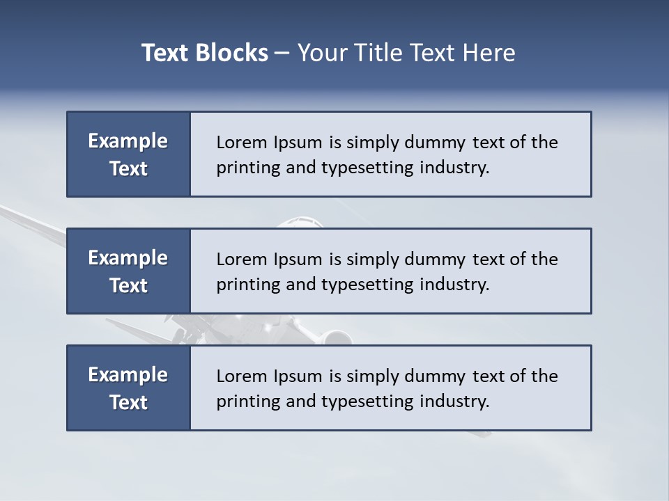 Business Leave Pleasure PowerPoint Template