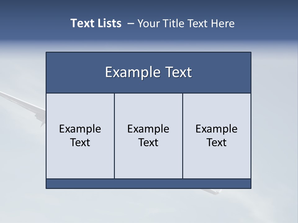 Business Leave Pleasure PowerPoint Template