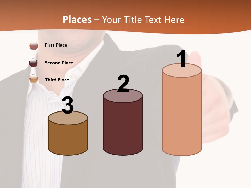 Successful White Correctly PowerPoint Template